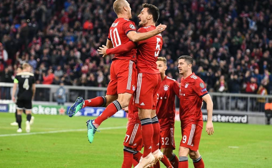 拜仁慕尼黑比战胜阿贾克斯，梅乌勒进球的简单介绍