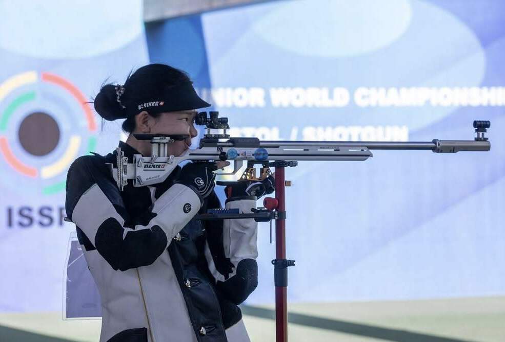 包含射击项目选手发挥超群，不断突破自我的词条